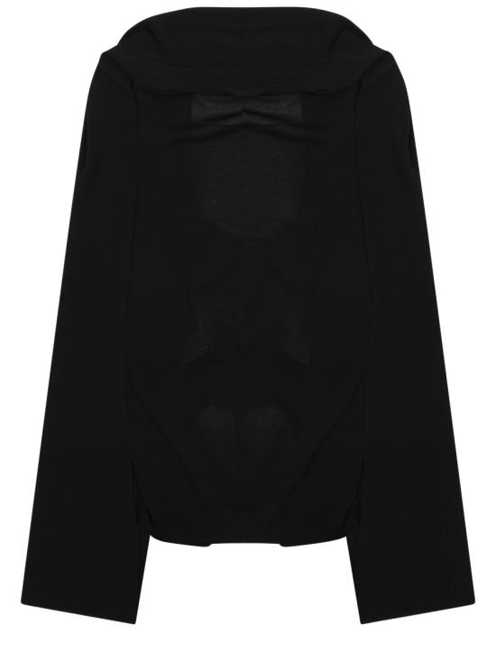 26SS 알베르타 페레티 긴팔 티셔츠 08820109 0555 BLACK