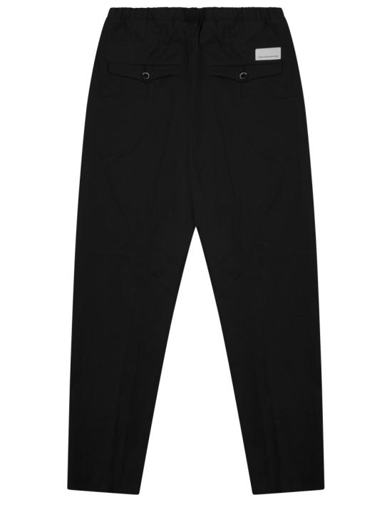 26SS 나인인더모닝 스트레이트 팬츠 CR95MIRCO P02NERO BLACK - NINE IN THE MORNING