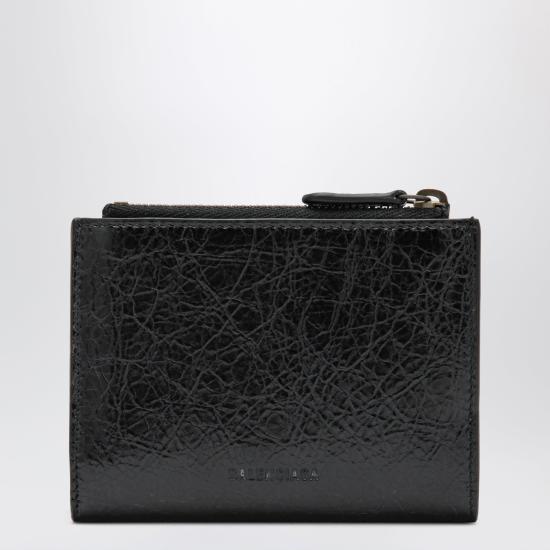 26SS 발렌시아가 르 시티 바이폴드 월렛 8463602ABFY Black - BALENCIAGA