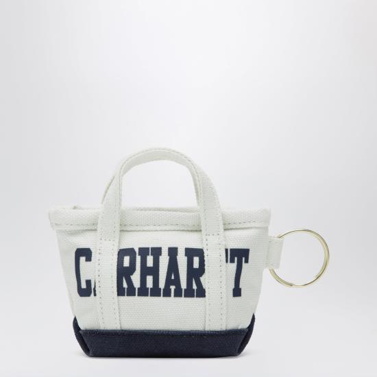 26SS 칼하트 WIP 키링 I036418CO White - CARHARTT WIP