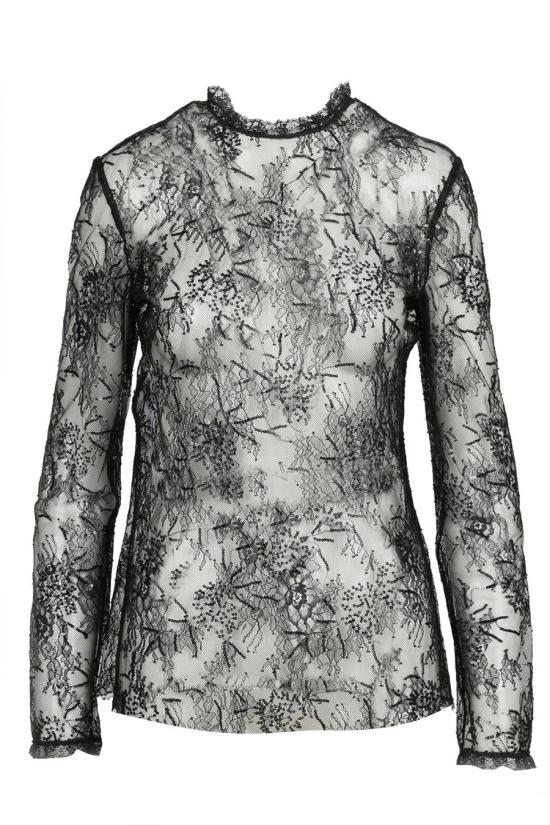 26SS 알베르타 페레티 긴팔 티셔츠 A0218 16200555 Black