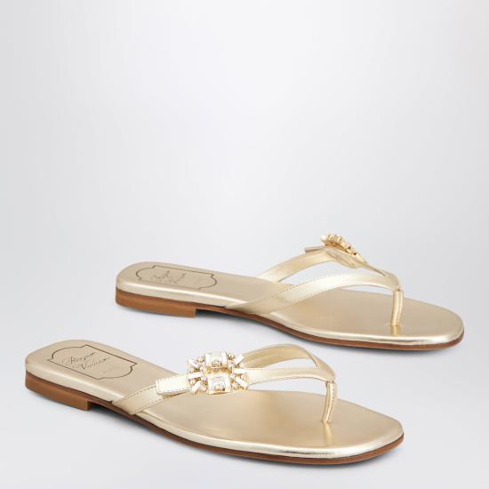 26SS 로저비비에 뮬/슬리퍼 RVW81744970KAC Metal - ROGER VIVIER