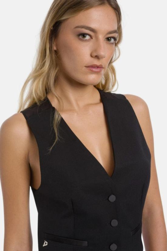 26SS 돈답 베스트 DJ763 WFH188D XXXC999 Black - DONDUP