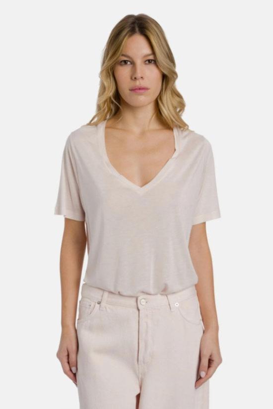 26SS 돈답 반팔 티셔츠 DS069 JF0349D XXX000 White - DONDUP