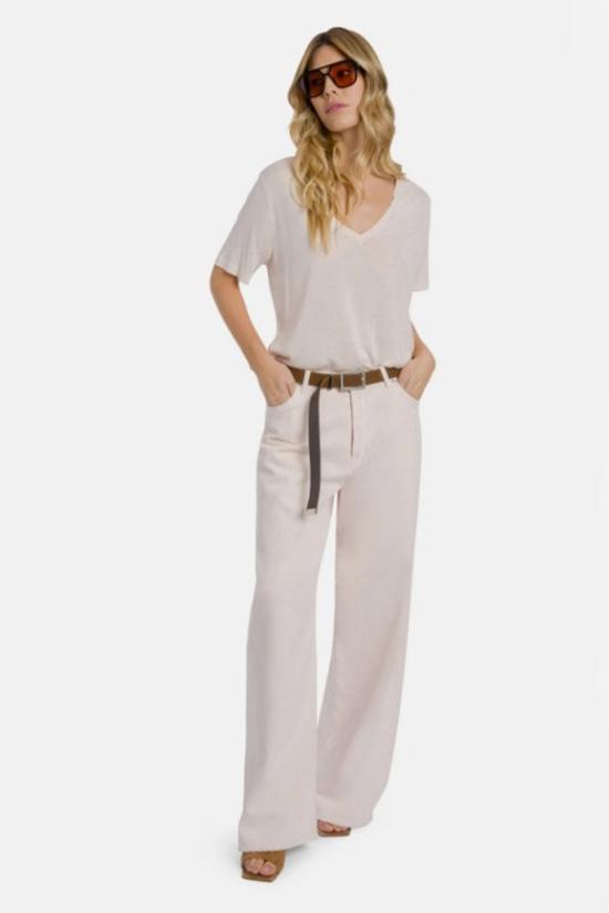 26SS 돈답 반팔 티셔츠 DS069 JF0349D XXX000 White - DONDUP