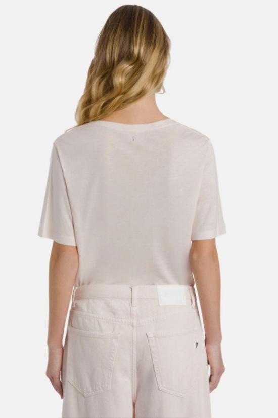 26SS 돈답 반팔 티셔츠 DS069 JF0349D XXX000 White - DONDUP