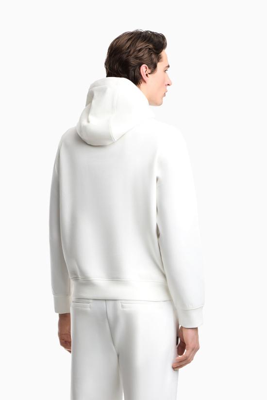 26SS 엠포리오 아르마니 후드 티셔츠 EM004531 AF10013U0003 White - EMPORIO ARMANI