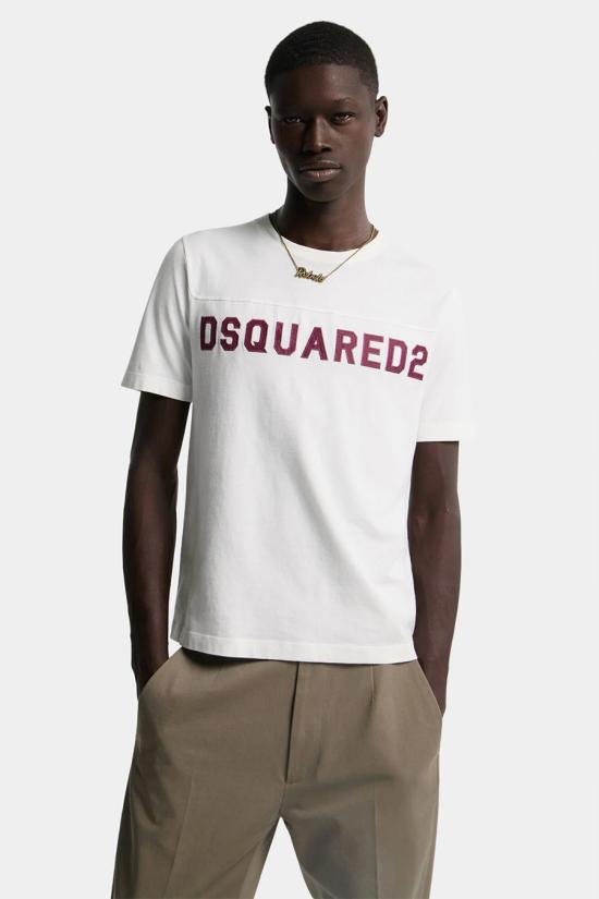 26SS 디스퀘어드2 반팔 티셔츠 S74GD1527 D20108100 White - DSQUARED2