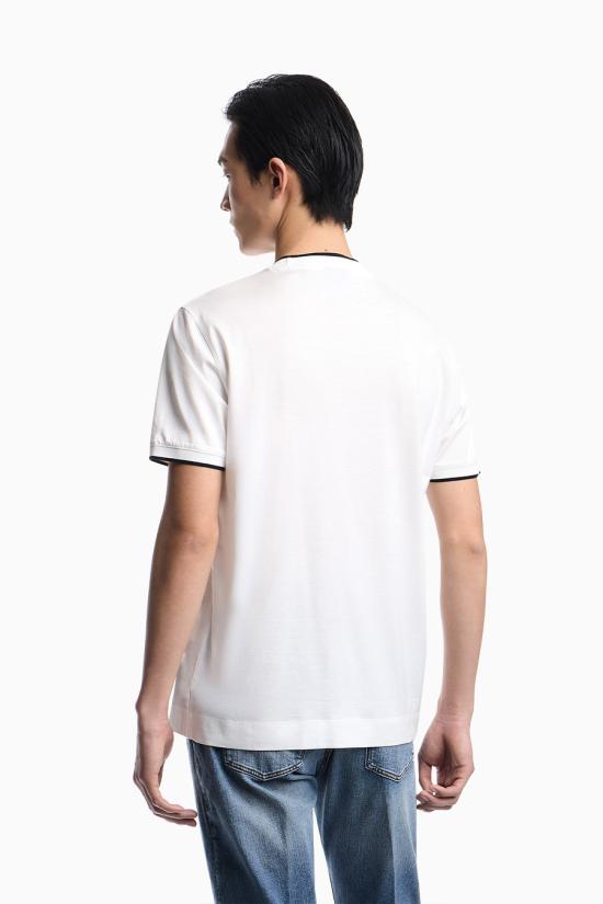 26SS 엠포리오 아르마니 반팔 티셔츠 EM005271 AF10017U0003 White - EMPORIO ARMANI