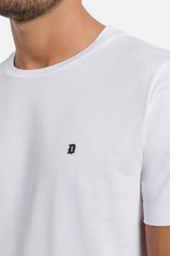 26SS 돈답 반팔 티셔츠 US198 JF0271U ZL4000 White - DONDUP