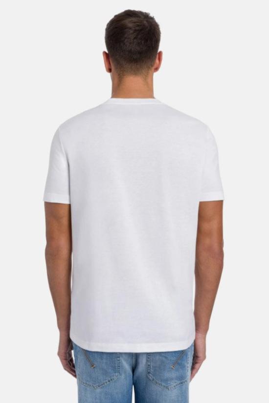 26SS 돈답 반팔 티셔츠 US198 JF0271U ZL4000 White - DONDUP