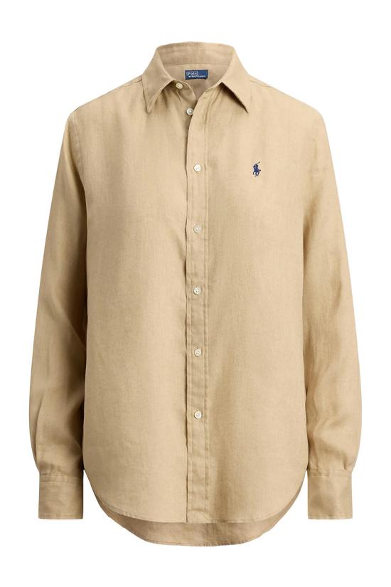 26SS 폴로 랄프로렌 포니 자수 리넨 셔츠 (211970730009) 211970730506 Beige