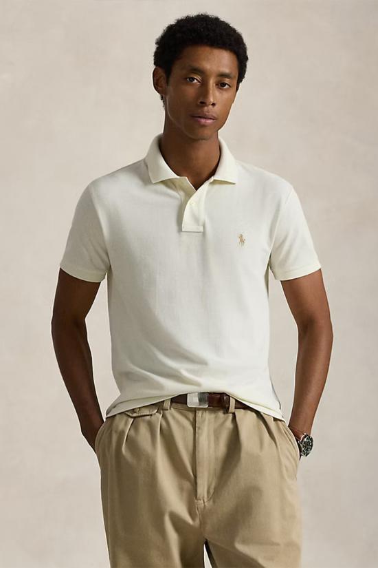 26SS 폴로 랄프로렌 폴로 티셔츠 710536856417 Beige - POLO RALPH LAUREN