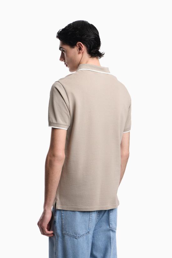 26SS 엠포리오 아르마니 폴로 티셔츠 EM005852 AF12955U6161 Kaki - EMPORIO ARMANI