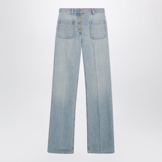 26SS 발렌티노 가라바니 데님 팬츠 8B0DD23LA92 Light blue