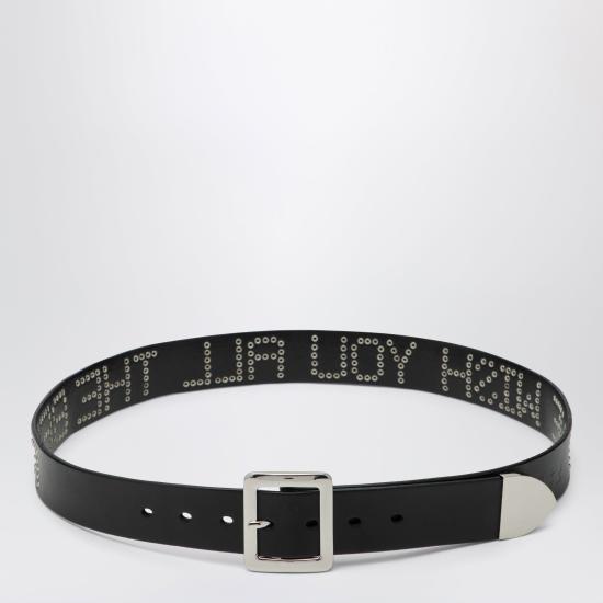 26SS DAGGER 가죽 벨트 80001BDLE Black