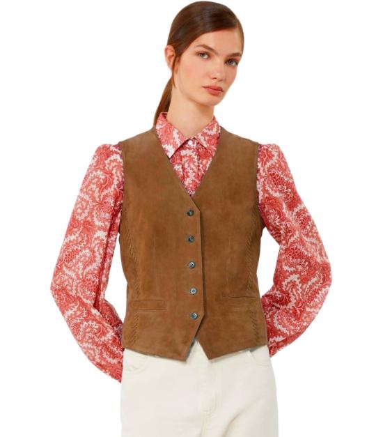 26SS 위켄드막스마라 베스트 2615441012600 001 40 Brown - WEEKEND MAX MARA