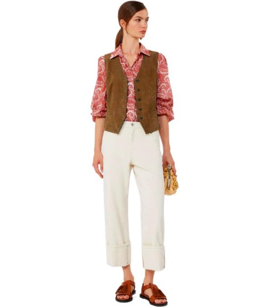 26SS 위켄드막스마라 베스트 2615441012600 001 40 Brown - WEEKEND MAX MARA