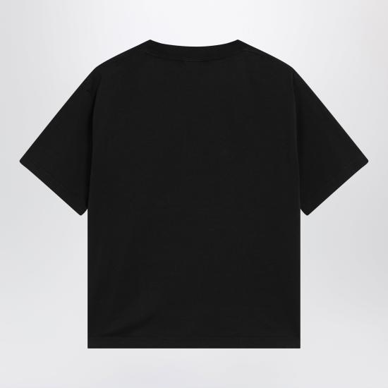 26SS 발렌시아가 반팔 티셔츠 850990TUVE4 Black - BALENCIAGA