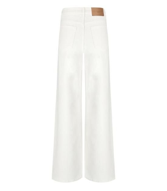 26SS 위켄드막스마라 메디나 코튼 팬츠 2615131051600 002 34 White - WEEKEND MAX MARA