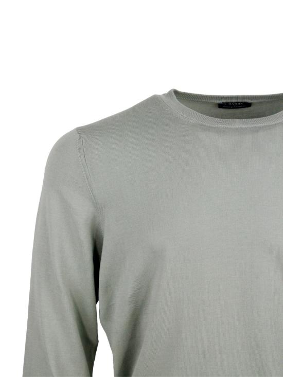 26SS 발바 스웨터 700091703 466 Verde salvia - BARBA