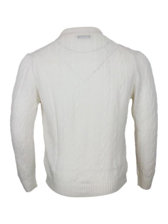 26SS 발바 스웨터 700090601 001 Ivory - BARBA