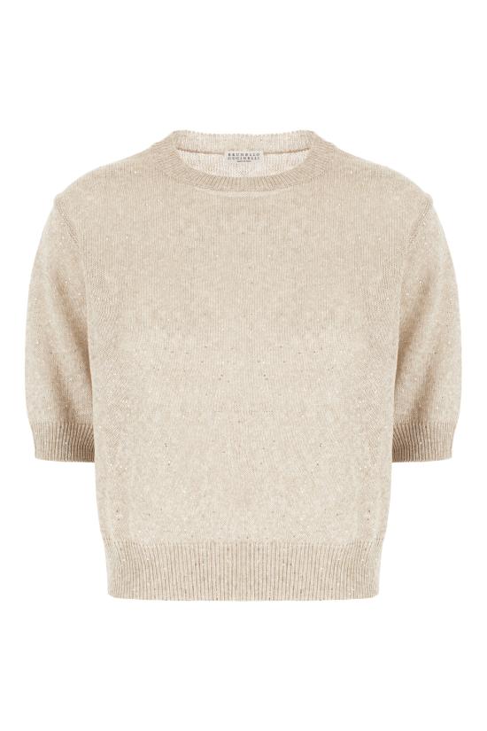 26SS 브루넬로 쿠치넬리 스웨터 MDT746400 C1600 COOL BEIGE