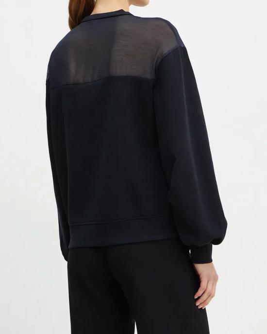  칼라거펠트 긴팔 티셔츠 246W1806 999 black NERO - KARL LAGERFELD