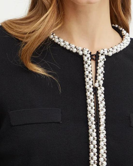  칼라거펠트 가디건 246W2003 999 black NERO - KARL LAGERFELD