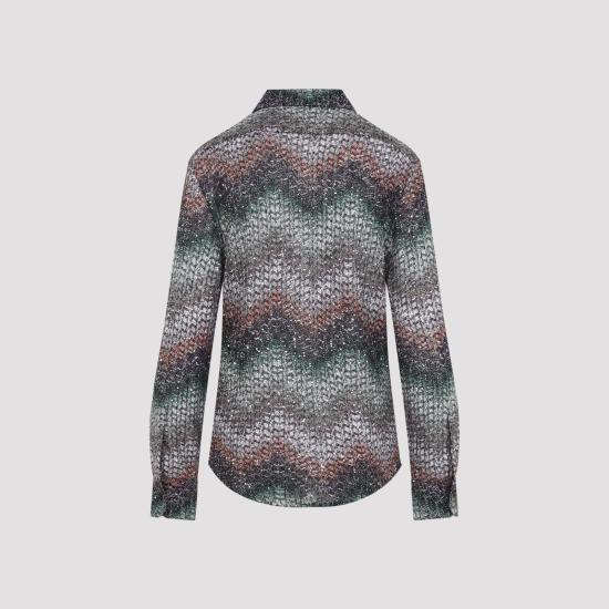 26SS 미소니 블라우스 DS26SJ0Z BC0065 SMSNR MULTI MULTICOLOUR - MISSONI