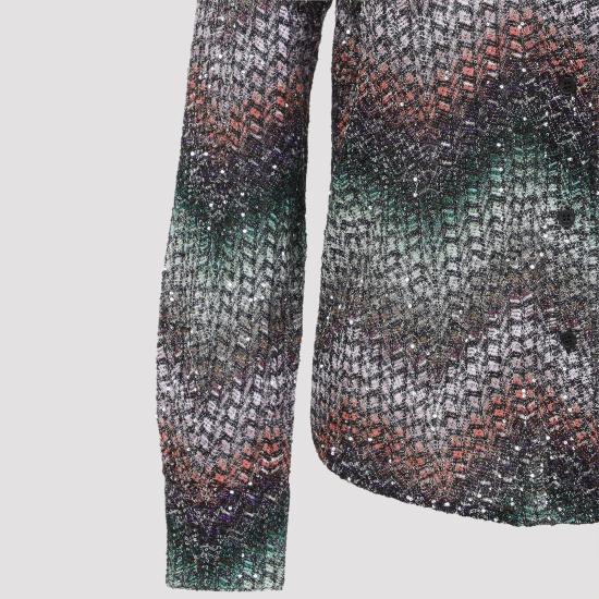 26SS 미소니 블라우스 DS26SJ0Z BC0065 SMSNR MULTI MULTICOLOUR - MISSONI