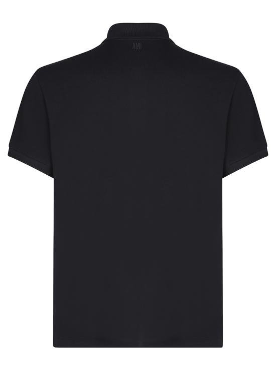 26SS 아미 폴로 티셔츠 BFUPL001 760 001 Black - AMI