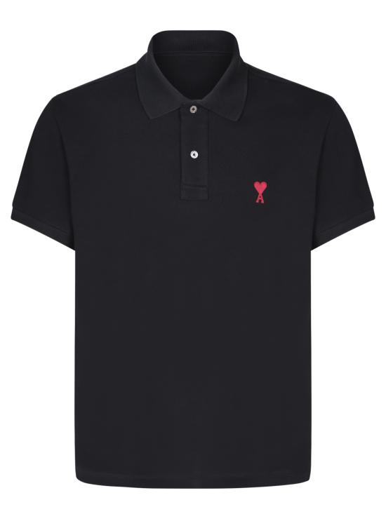 26SS 아미 폴로 티셔츠 BFUPL001 760 001 Black