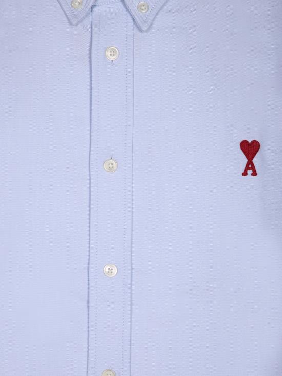 26SS 아미 ADC버튼 다운 셔츠 BFUSH063 CO0031 450 Blue - AMI