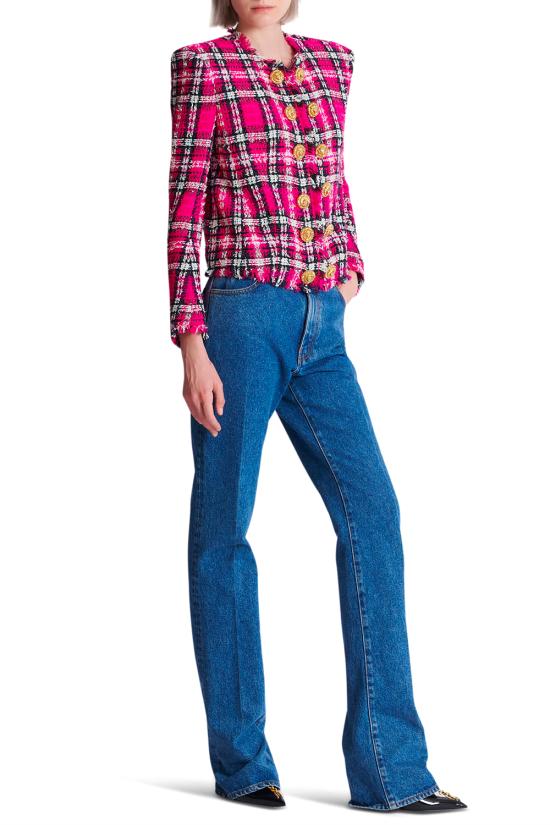 26SS 발망 자켓 GF1SM509CG42 AAA MultiColour - BALMAIN