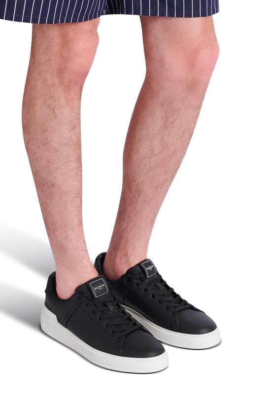 26SS 발망 스니커즈 GM1VI288LVTR EAB NOIR BLANC - BALMAIN