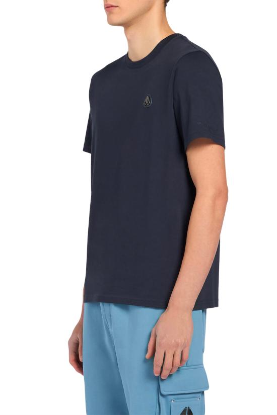 26SS 무스너클 반팔 티셔츠 M15MT777 833 Blue - MOOSE KNUCKLES