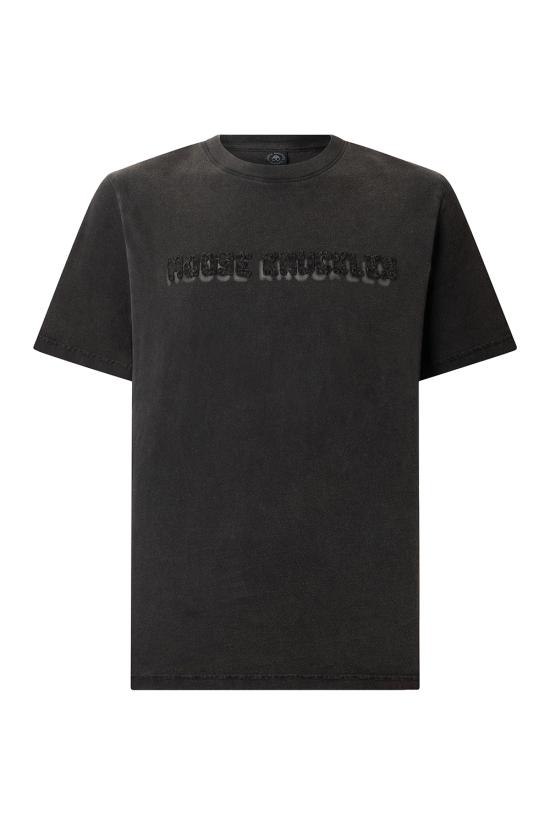 26SS 무스너클 반팔 티셔츠 M16MT707 292 Black