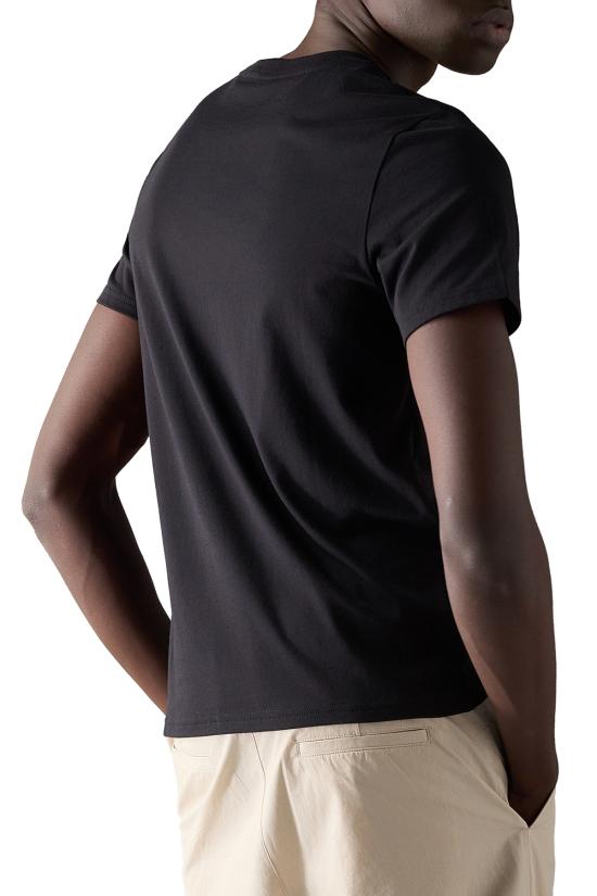 26SS 무스너클 반팔 티셔츠 M16MT736 292 Black - MOOSE KNUCKLES