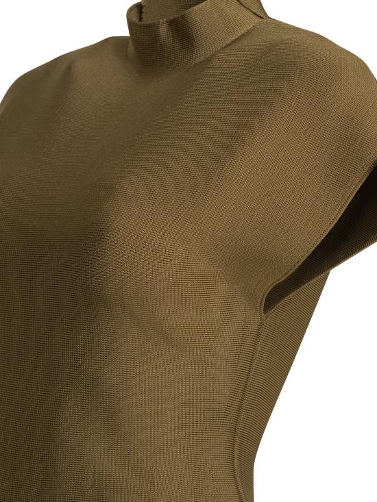 26SS 케이트 탑 9806429736 Brown - KHAITE