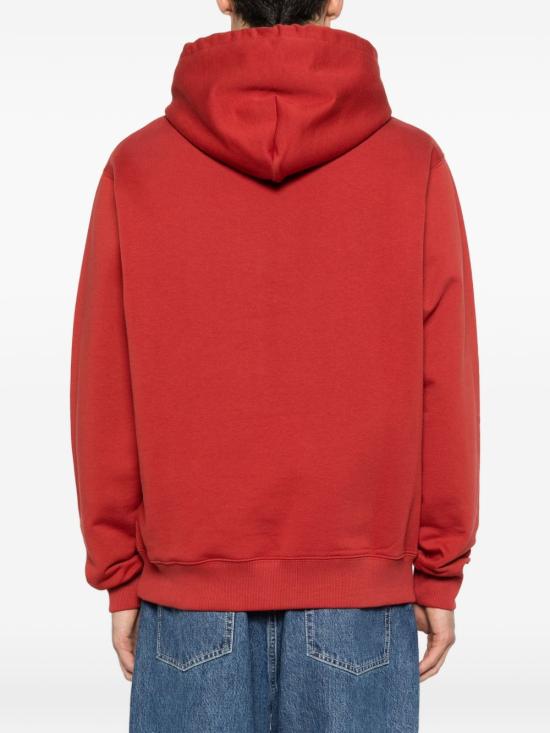 26SS 드롤드무슈 후드 티셔츠 HO161CO127 DRD Red - DROLE DE MONSIEUR