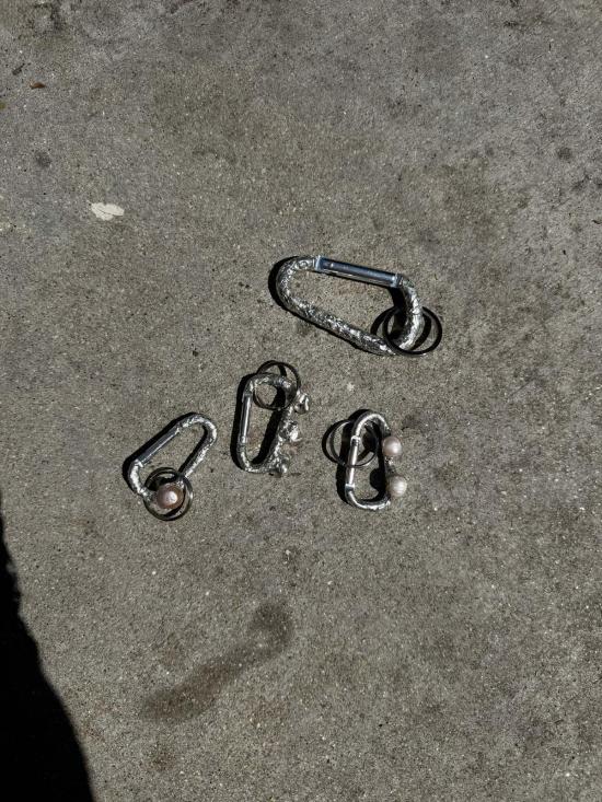  파 씨 말 키링 Pas Si Mal Rock 카라비너 열쇠고리