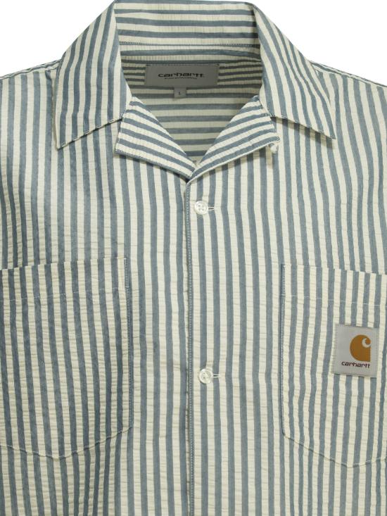 26SS 칼하트 WIP 숏슬리브 레벨 셔츠 I0362033K5 XX Blue - CARHARTT WIP