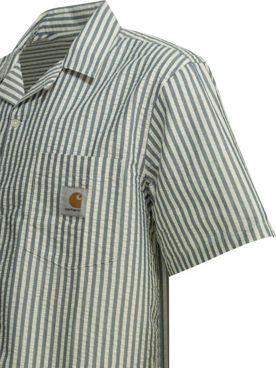 26SS 칼하트 WIP 숏슬리브 레벨 셔츠 I0362033K5 XX Blue - CARHARTT WIP