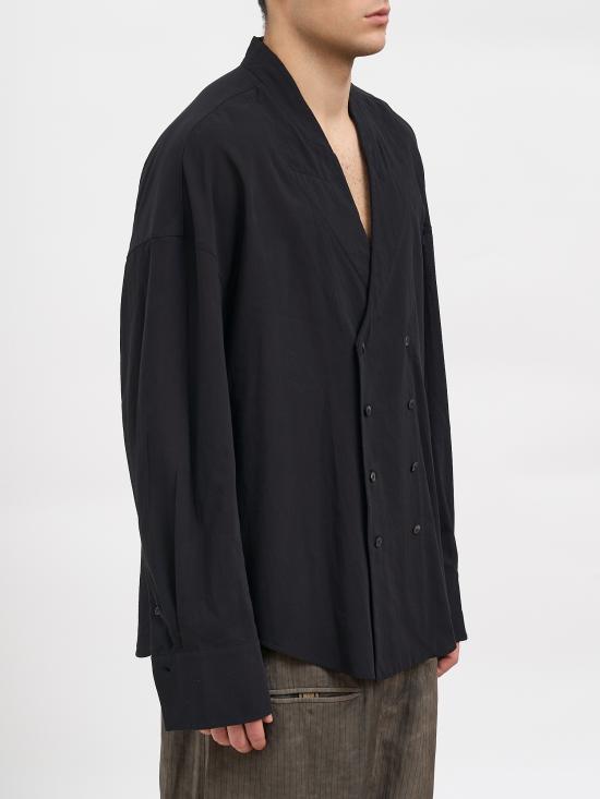 26SS 지기 첸 긴팔 셔츠 N0M261073504 Black - ZIGGY CHEN