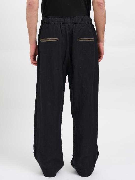 26SS 지기 첸 트레이닝/조거 팬츠 N0M261051904 Black - ZIGGY CHEN