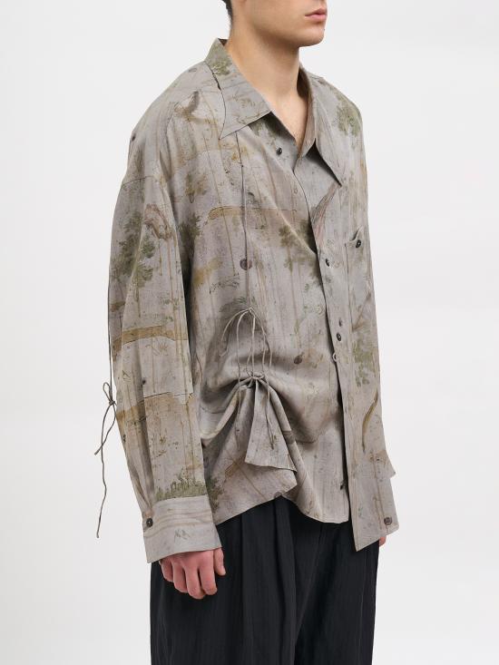 26SS 지기 첸 긴팔 셔츠 N0M261070752 Grey - ZIGGY CHEN