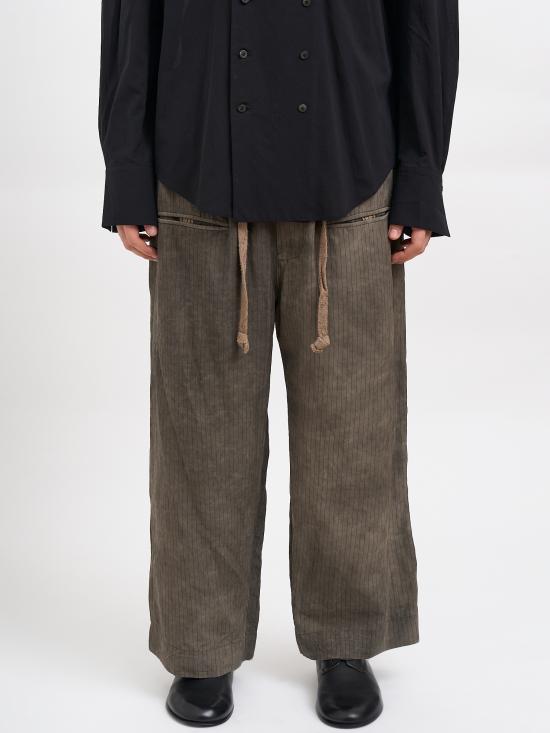 26SS 지기 첸 트레이닝/조거 팬츠 N0M261052003 Grey - ZIGGY CHEN