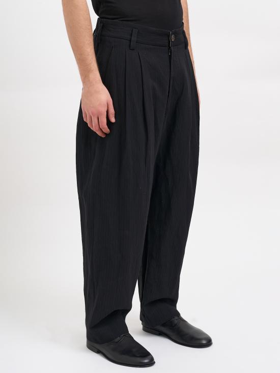 26SS 지기 첸 스트레이트 팬츠 N0M261050304 Black - ZIGGY CHEN