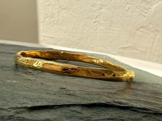  머큐리얼 스튜디오 커프스 링크/타이 홀더 아사 뱅글 골드 - MERCURIAL STUDIO